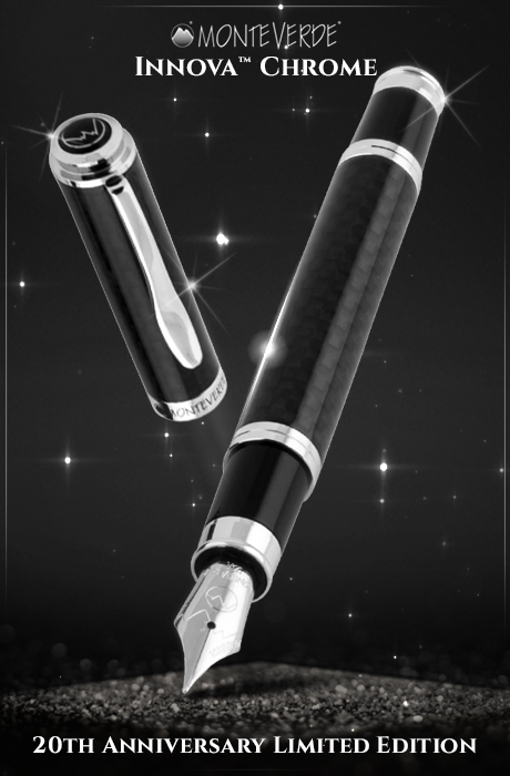 MONTEVERDE INNOVA EDITION FOUNTAIN PEN CHROME