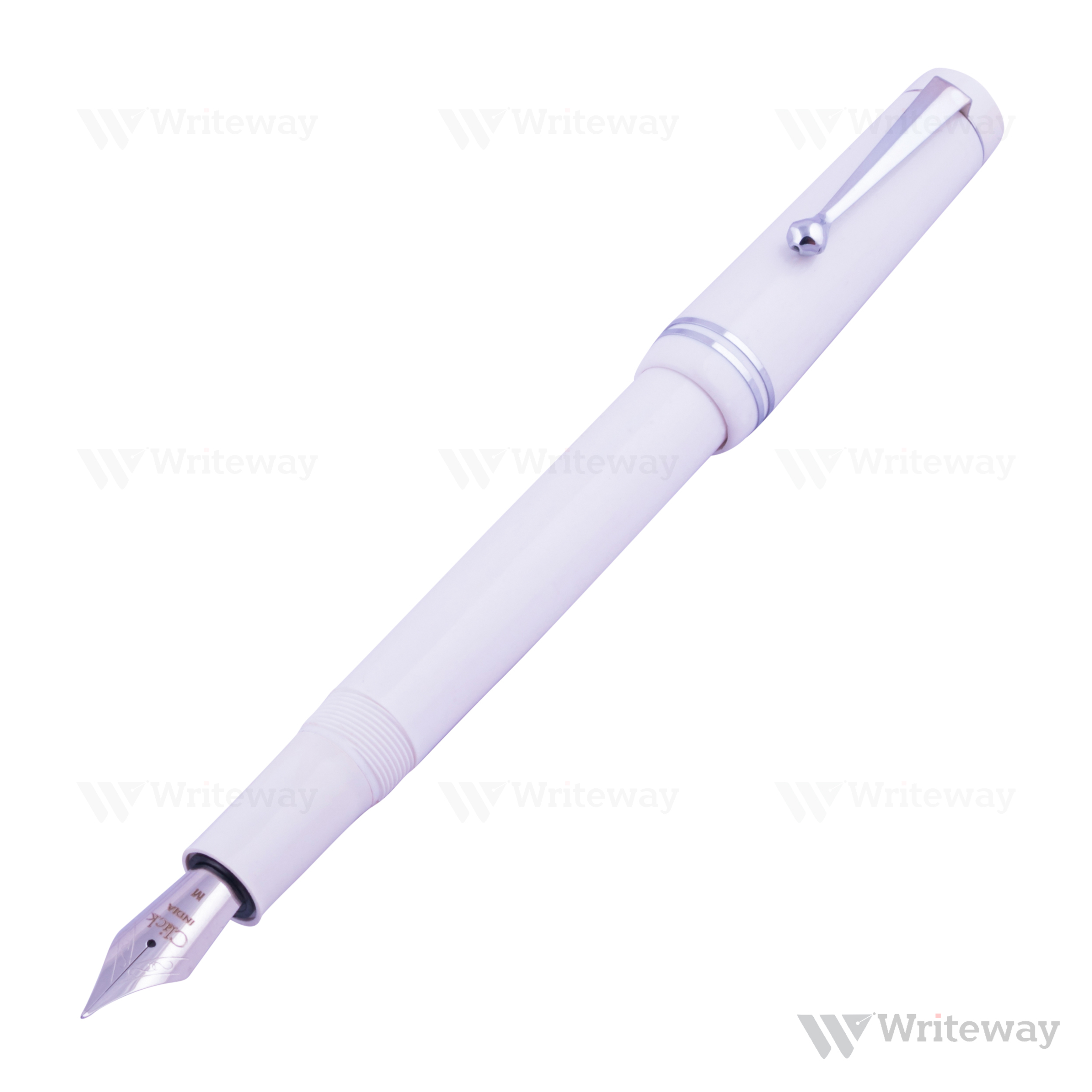 CLICK ARISTOCRAT FOUNTAIN PEN WHITE - MEDIUM