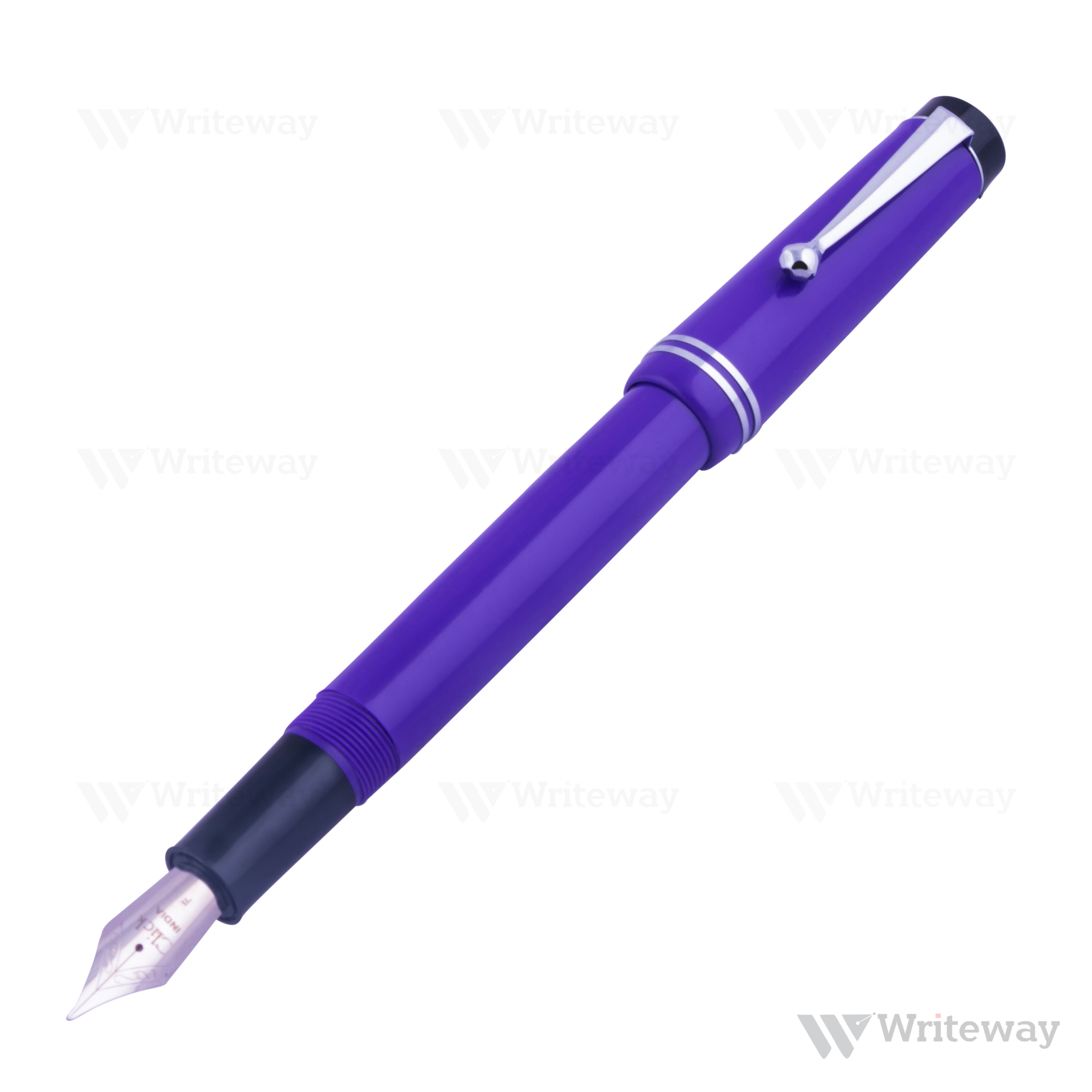 CLICK ARISTOCRAT FOUNTAIN PEN PURPLE - FINE