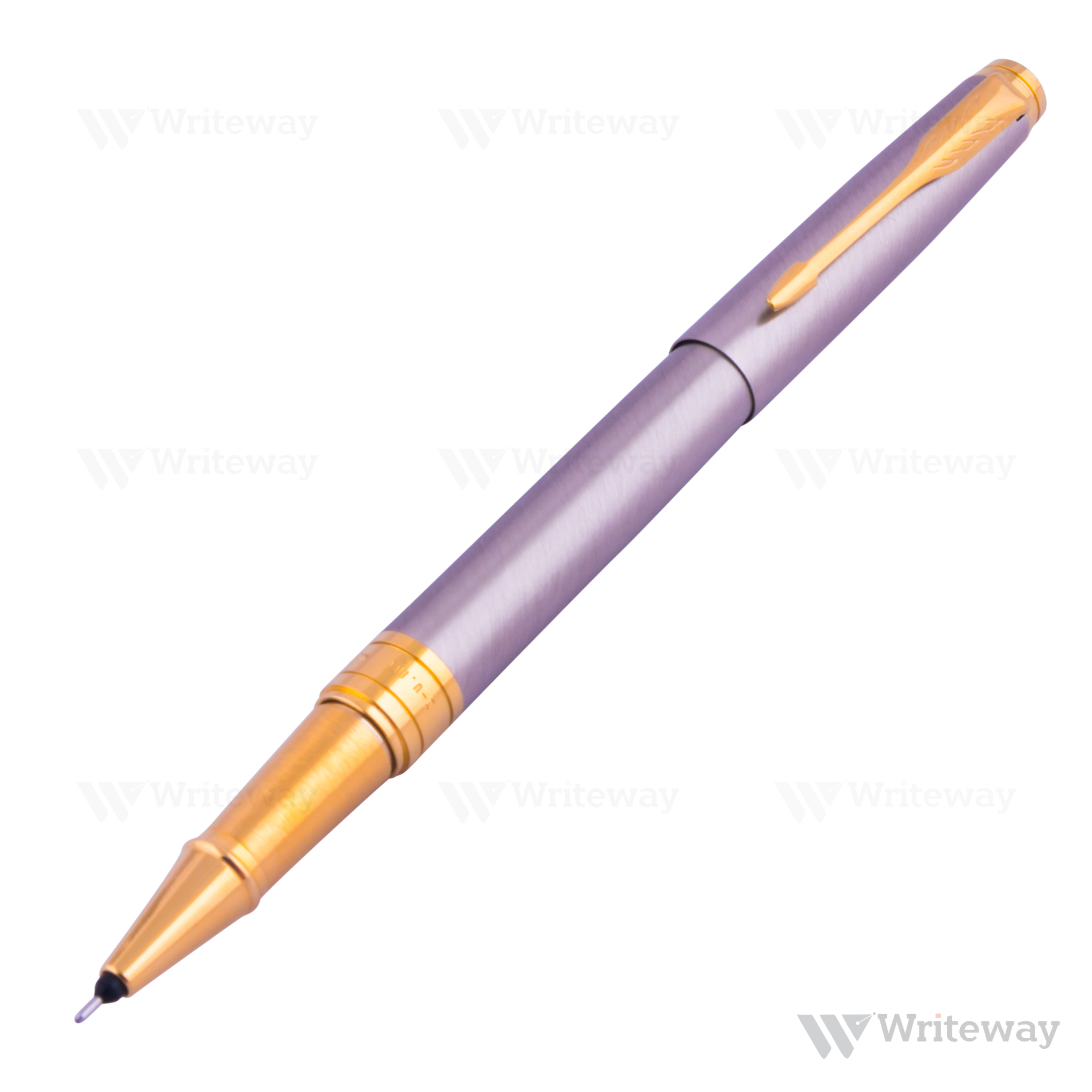 PARKER ASTER ROLLER PEN BRUSHED METAL GT