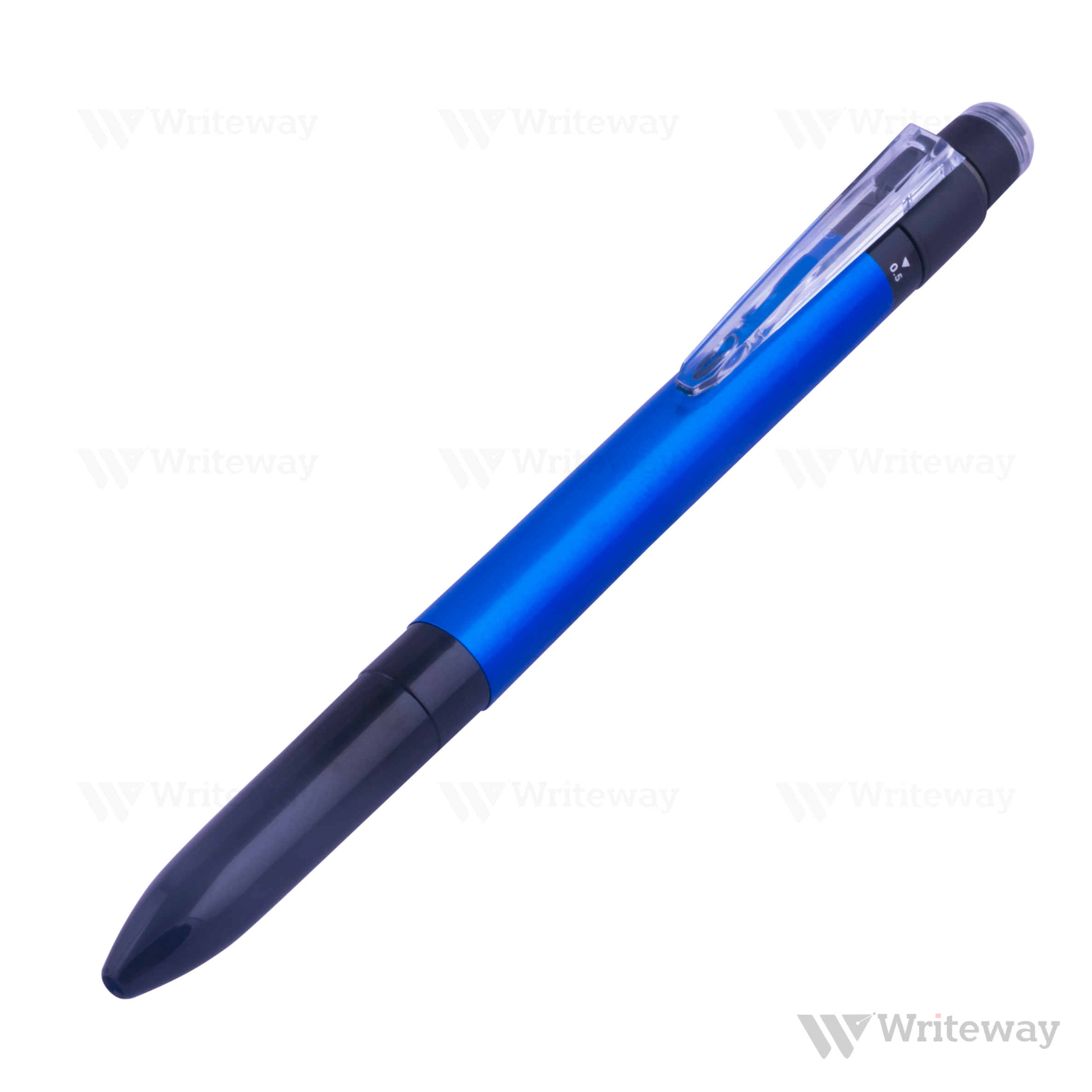 TOMBOW MONO MULTIFUNCTION BALLPOINT PEN WITH MECHANICAL PENCIL BLUE