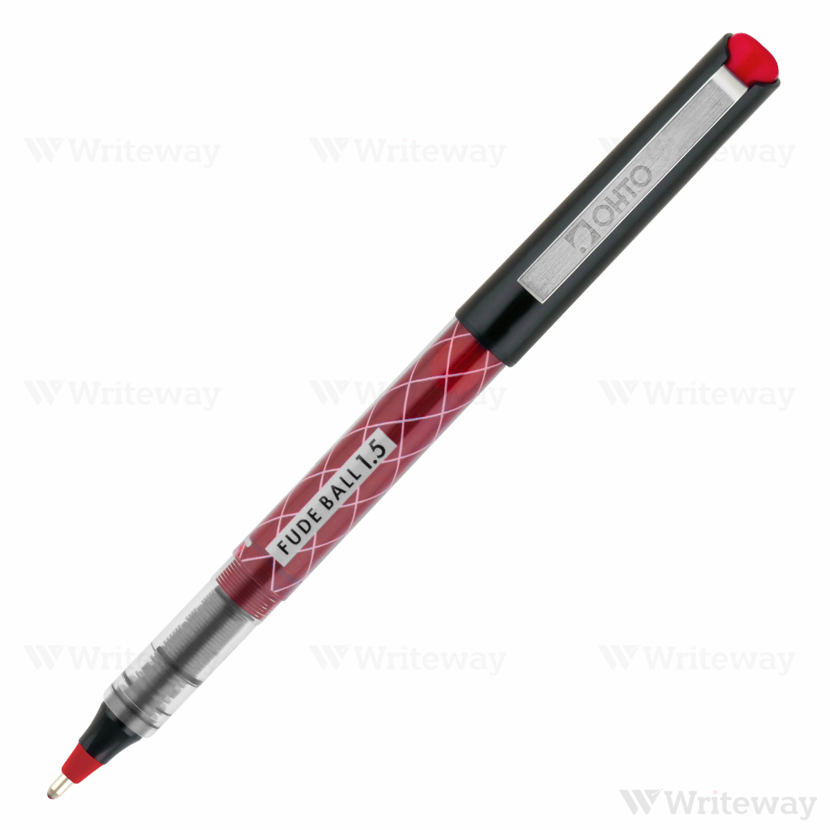 OHTO-FUDE BALL 1.5mm RED (PACK OF 10 PENS)