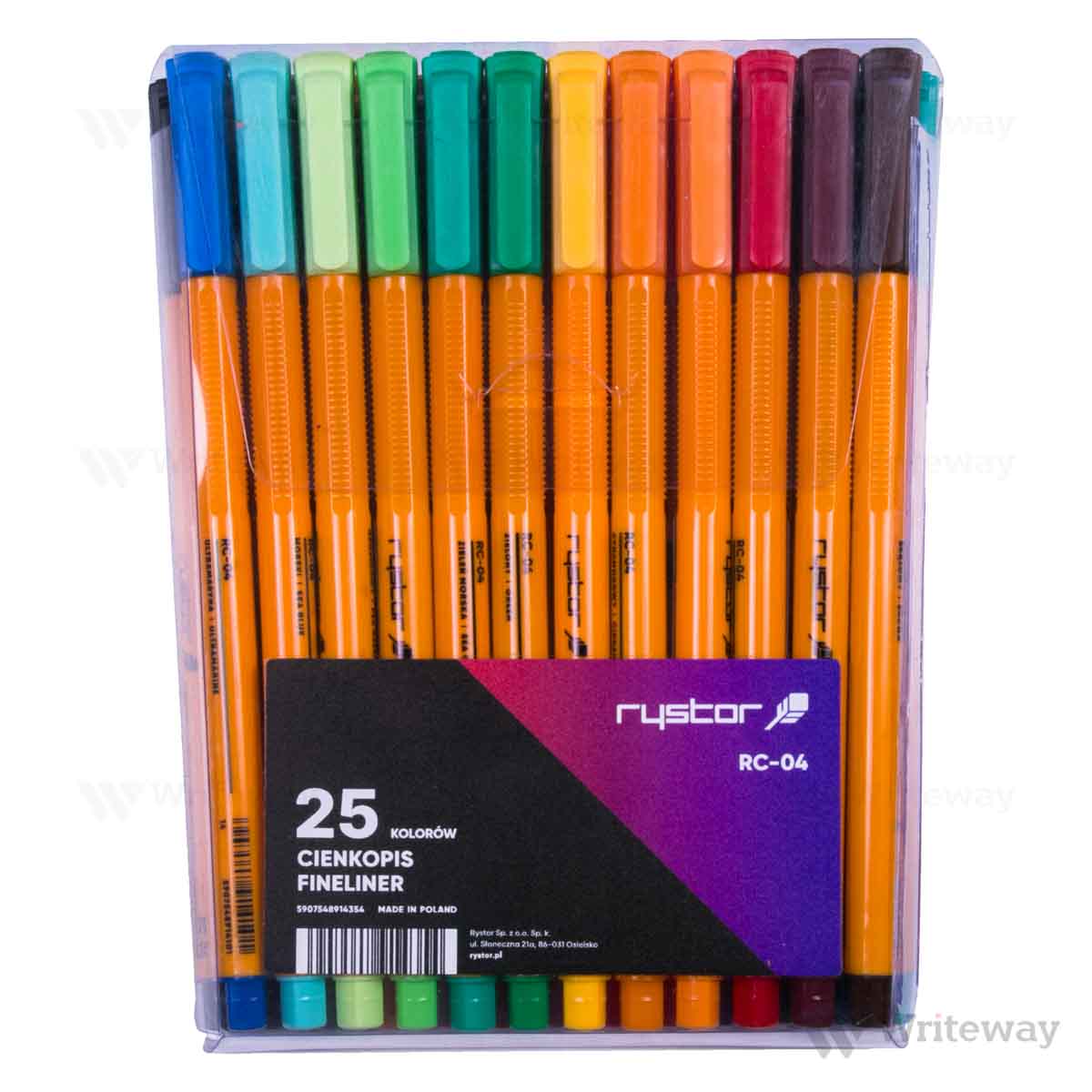 RYSTOR FINELINER (PACK OF 25 PCS)
