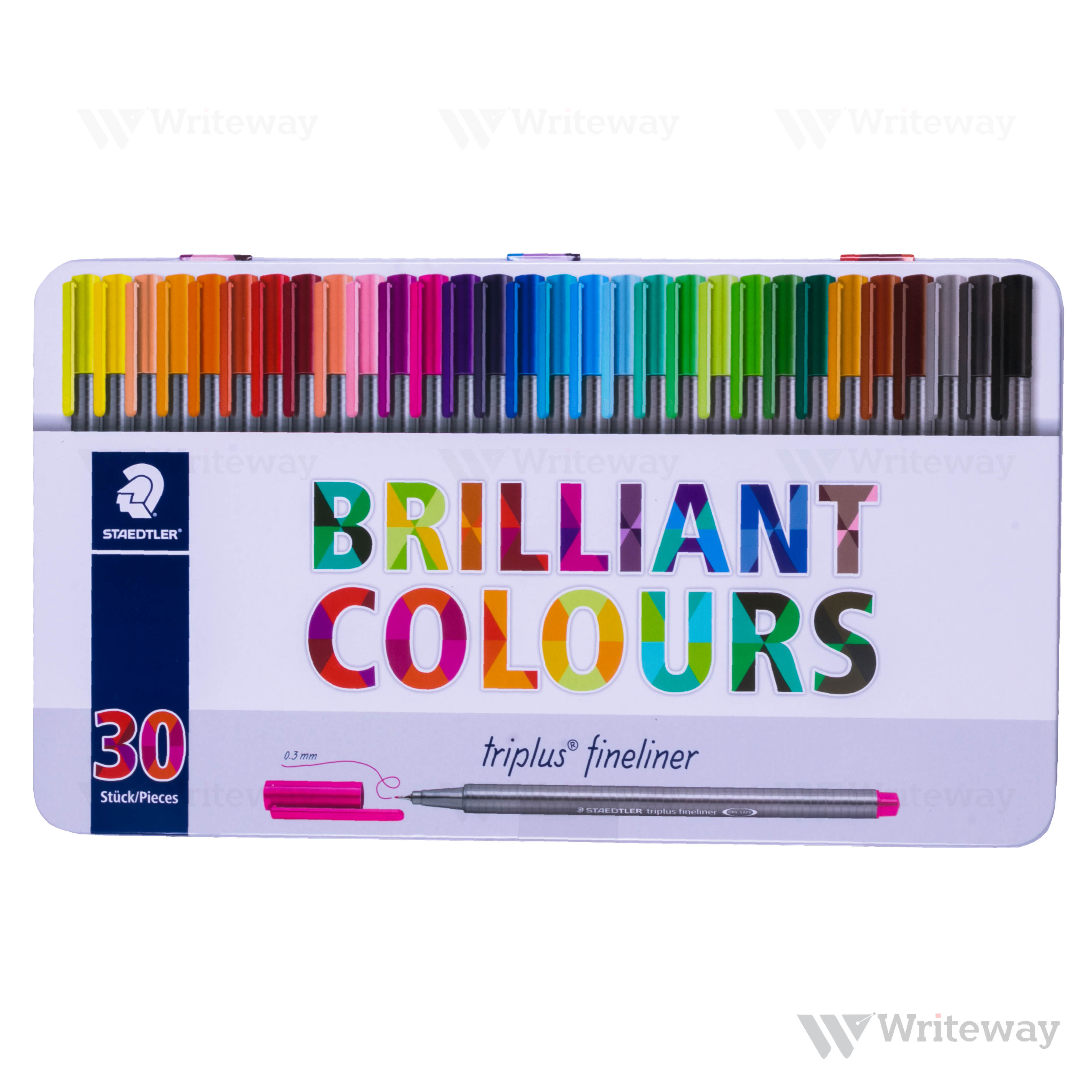STAEDTLER TRIPLUS FINELINER ( PACK OF 30 PCS)