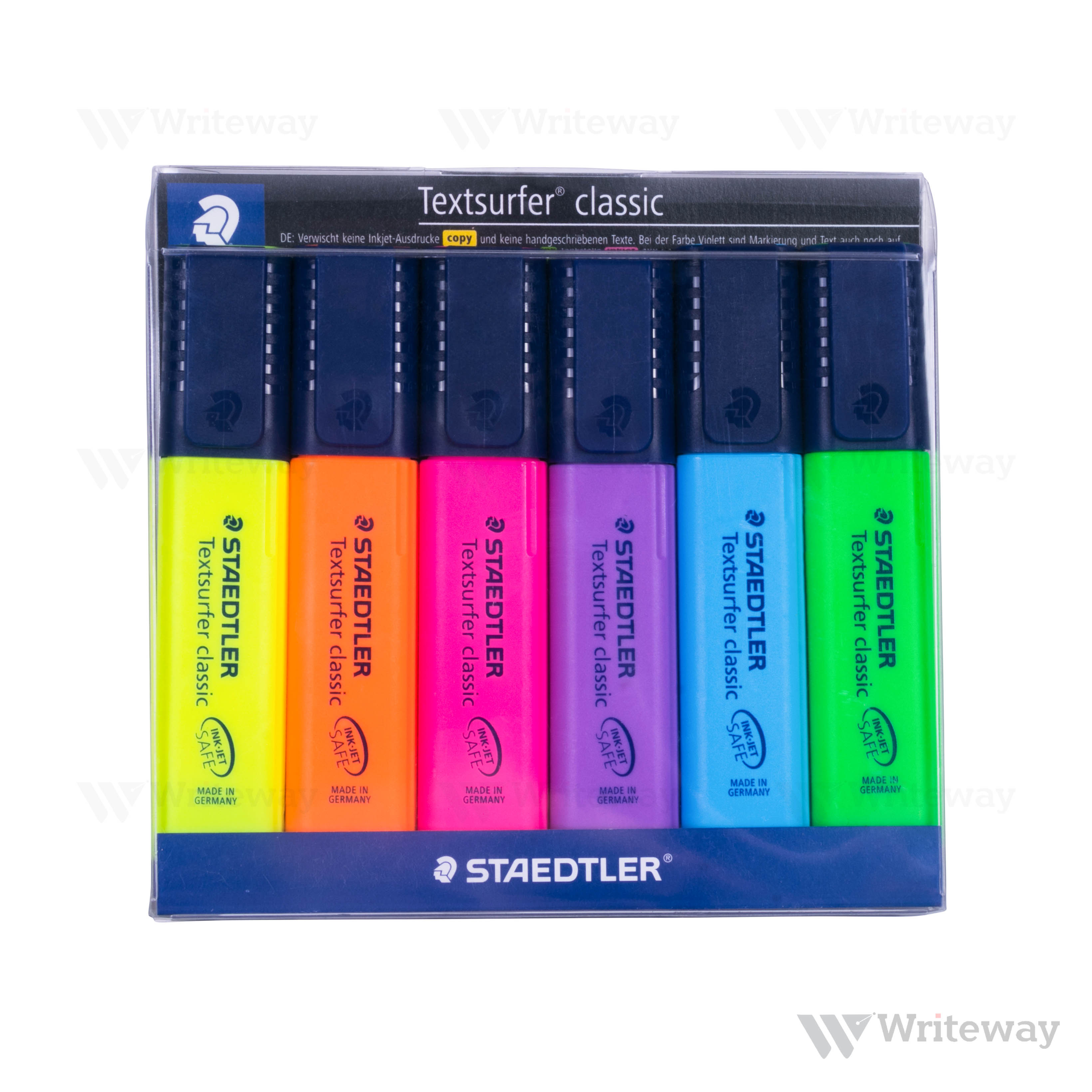 STAEDTLER TEXTSURFER CLASSIC HIGHLIGHTER ( PACK OF 6 PCS)