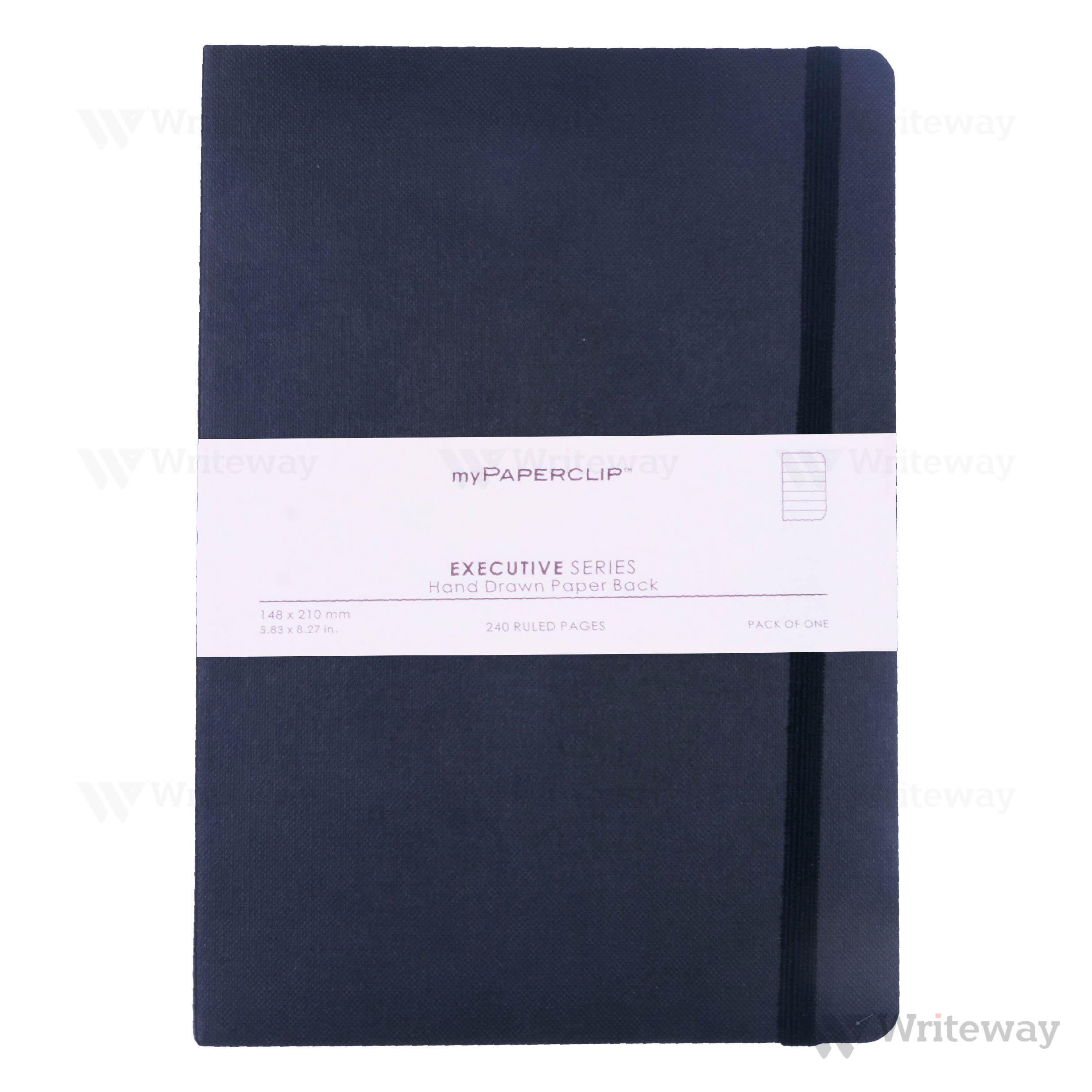 MY PAPERCLIP BLACK HAND DRAWN BOOK