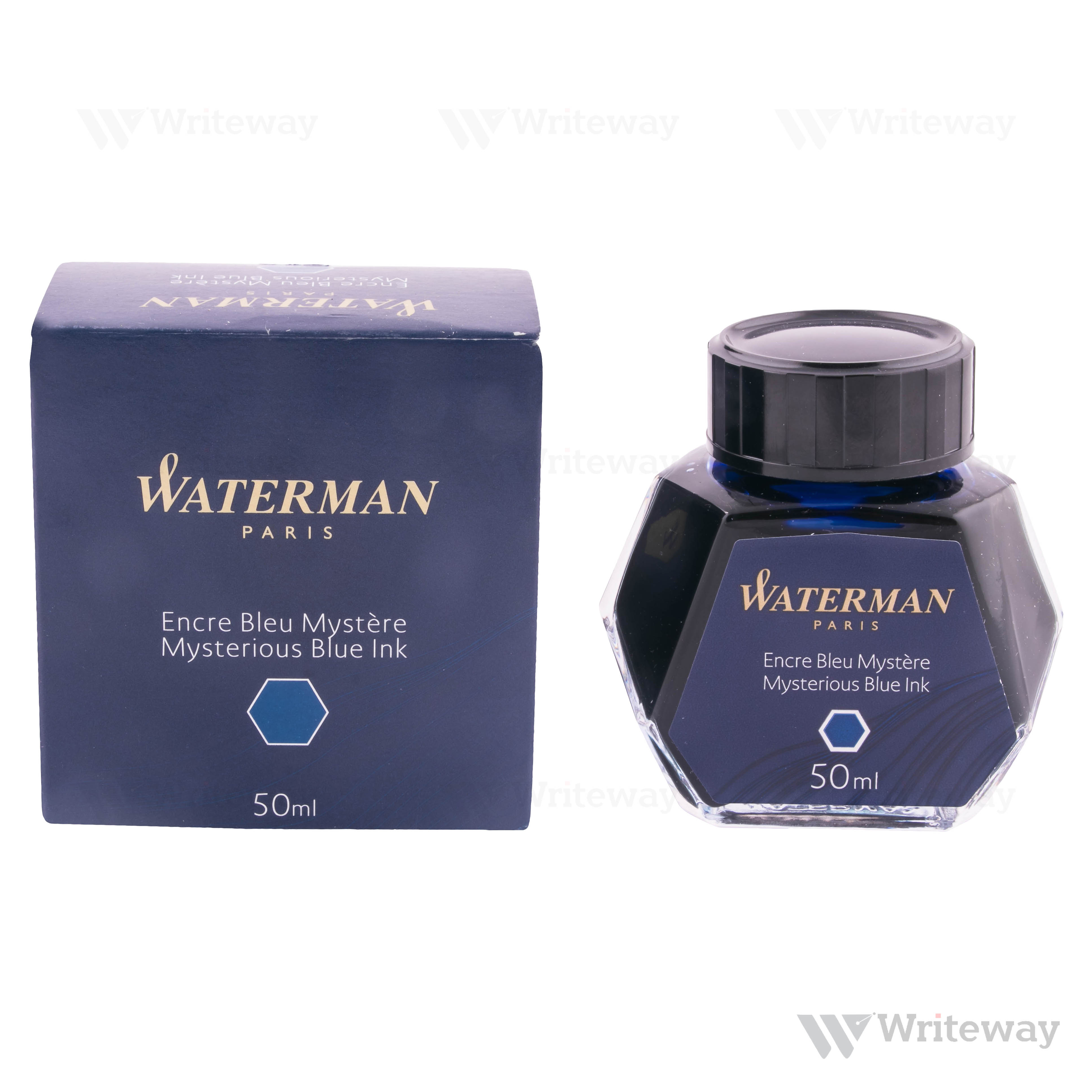 WATERMAN MYSTERE MYSTERIOUS BLUE  INK POT
