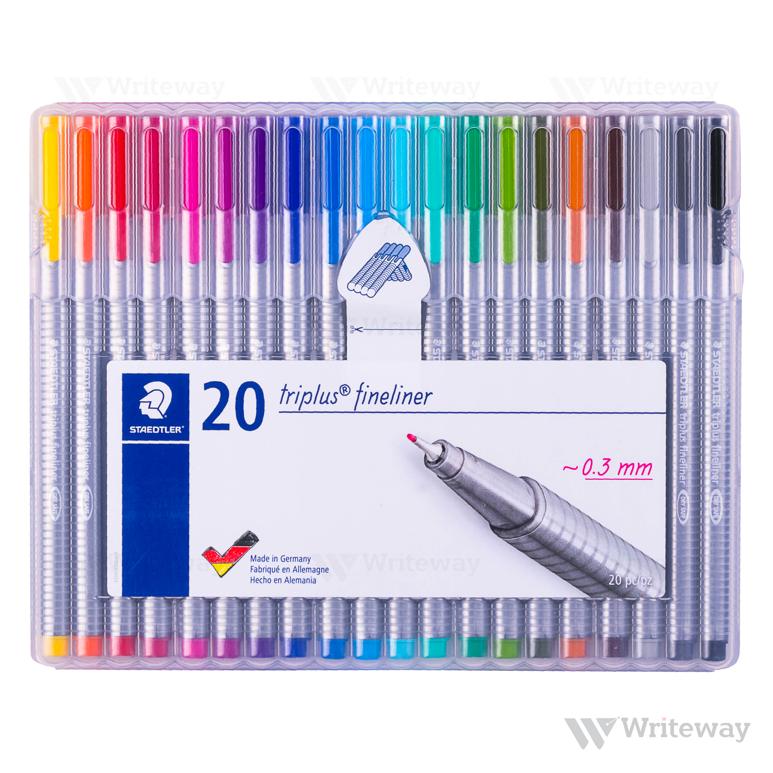 STAEDTLER TRIPLUS FINELINER ( PACK OF 20 PCS)
