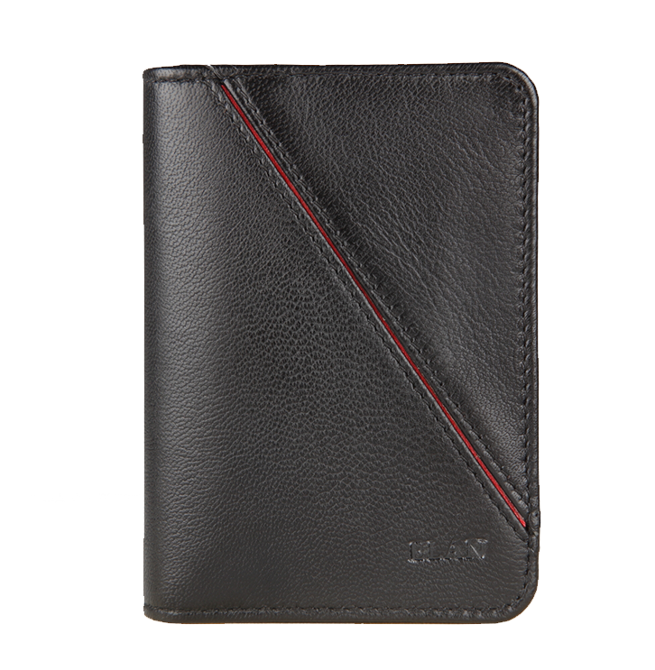 ELAN BUSINESS CARD HOLDER-BLACK