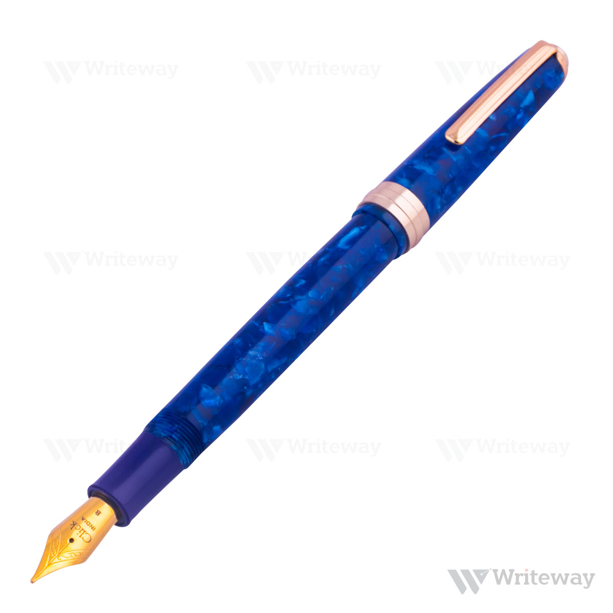 CLICK FALCON PREMIUM ACRYLIC FOUNTAIN PEN BALTIC BLUE