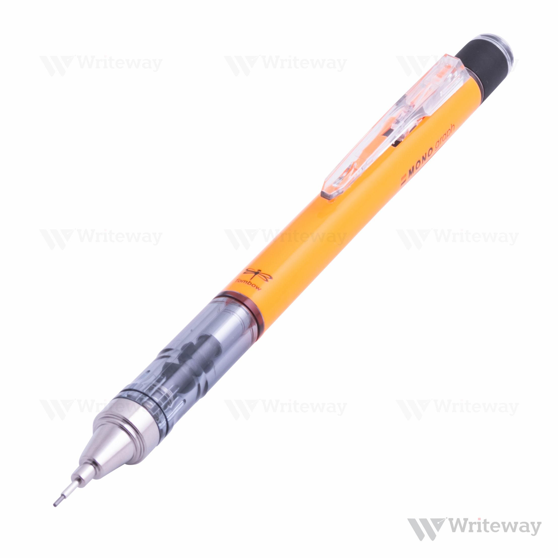 TOMBOW MECHANICAL PENCIL NEON ORANGE