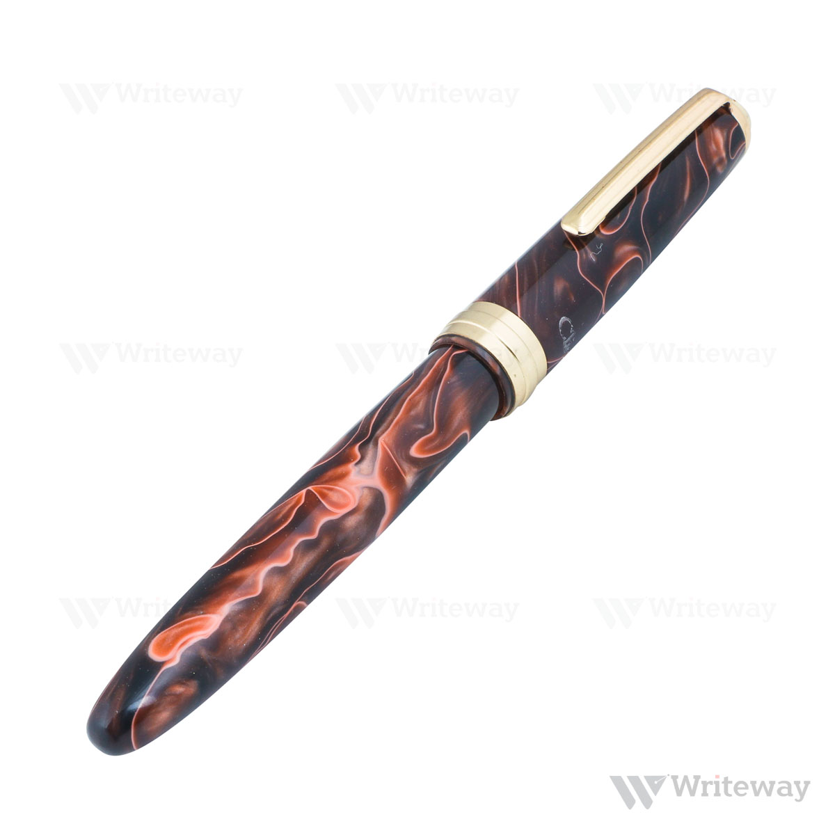 CLICK FALCON ACRYLIC FOUNTAIN PEN BROWN