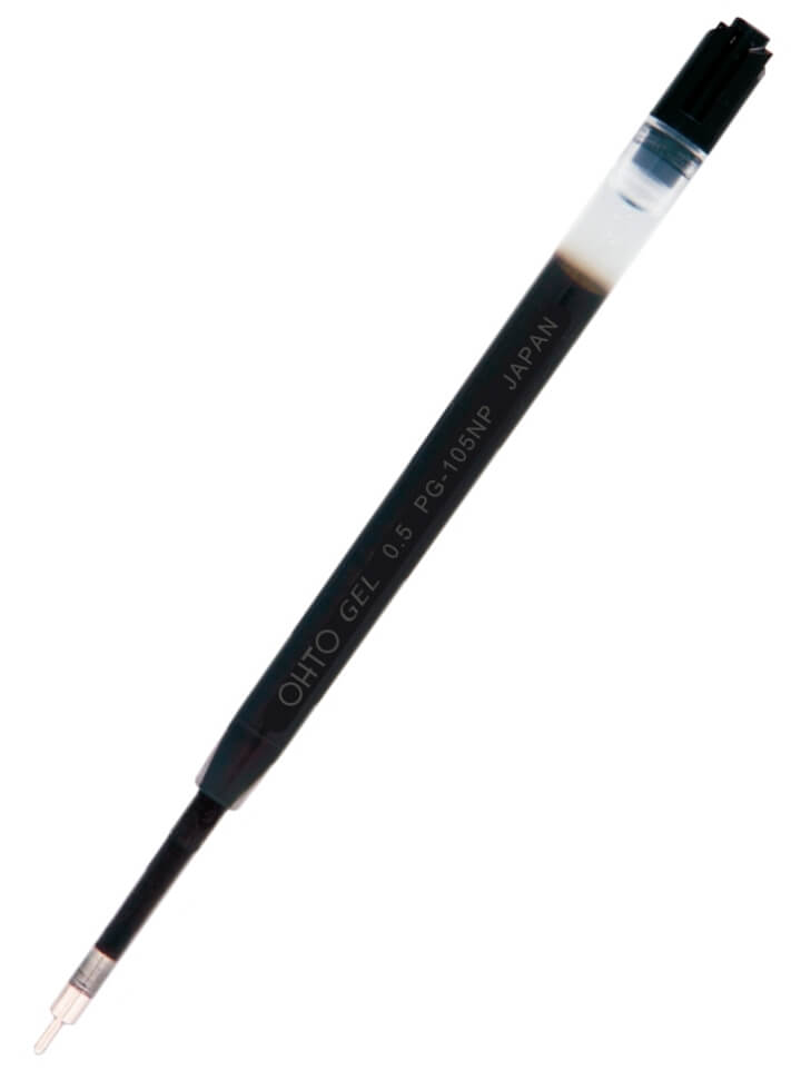 OHTO JOTTER NEEDLE POINT 0.5mm refill BLACK