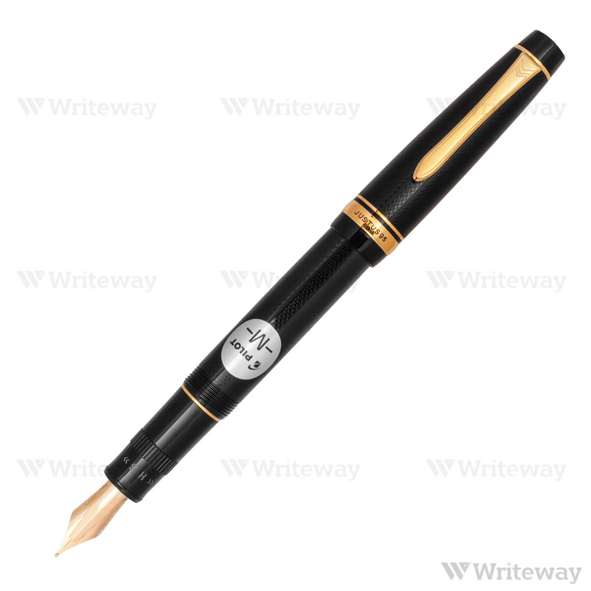 PILOT JUSTUS 95 NET FOUNTAIN PEN BLACK