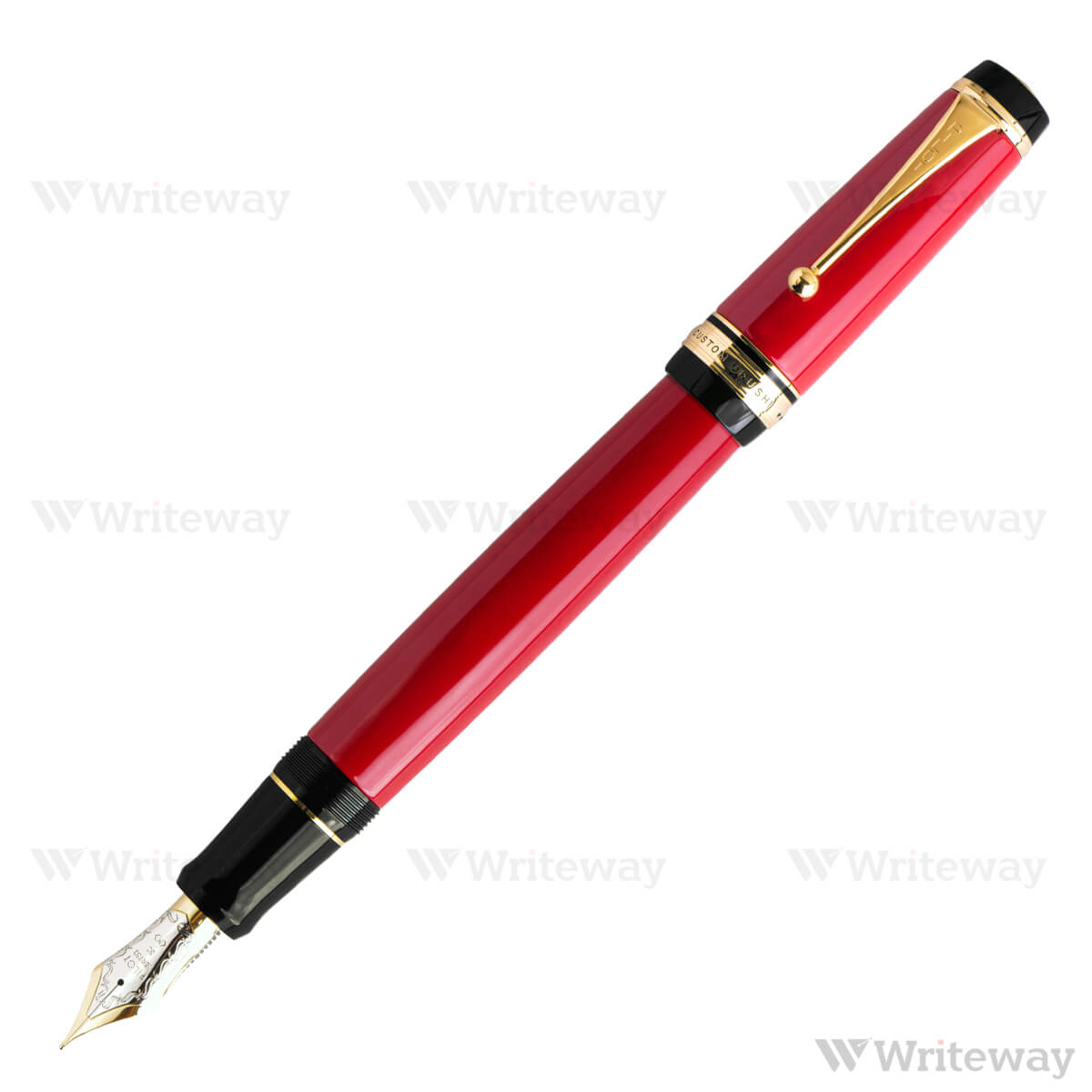 PILOT CUSTOM URUSHI FOUNTAIN PEN RED
