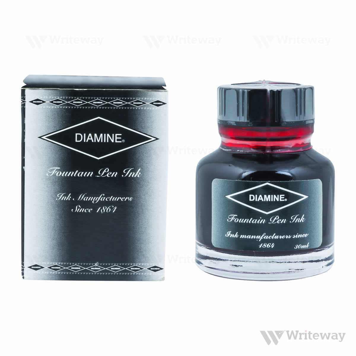 DIAMINE CLASSIC RED INK POT 30ML