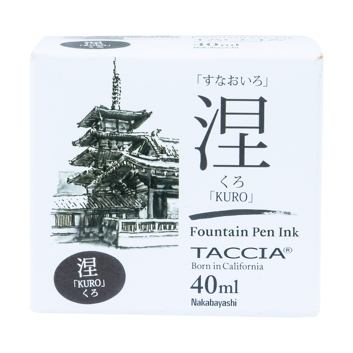 TACCIA KURO INK POT KURO SUNAOIRO BLACK