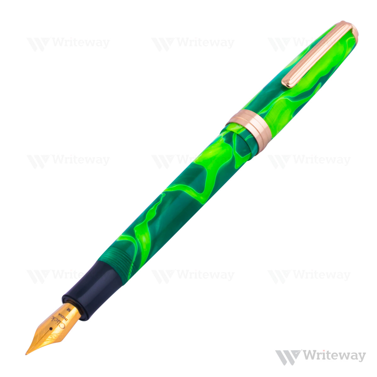 CLICK FALCON ACRYLIC FOUNTAIN PEN GREEN