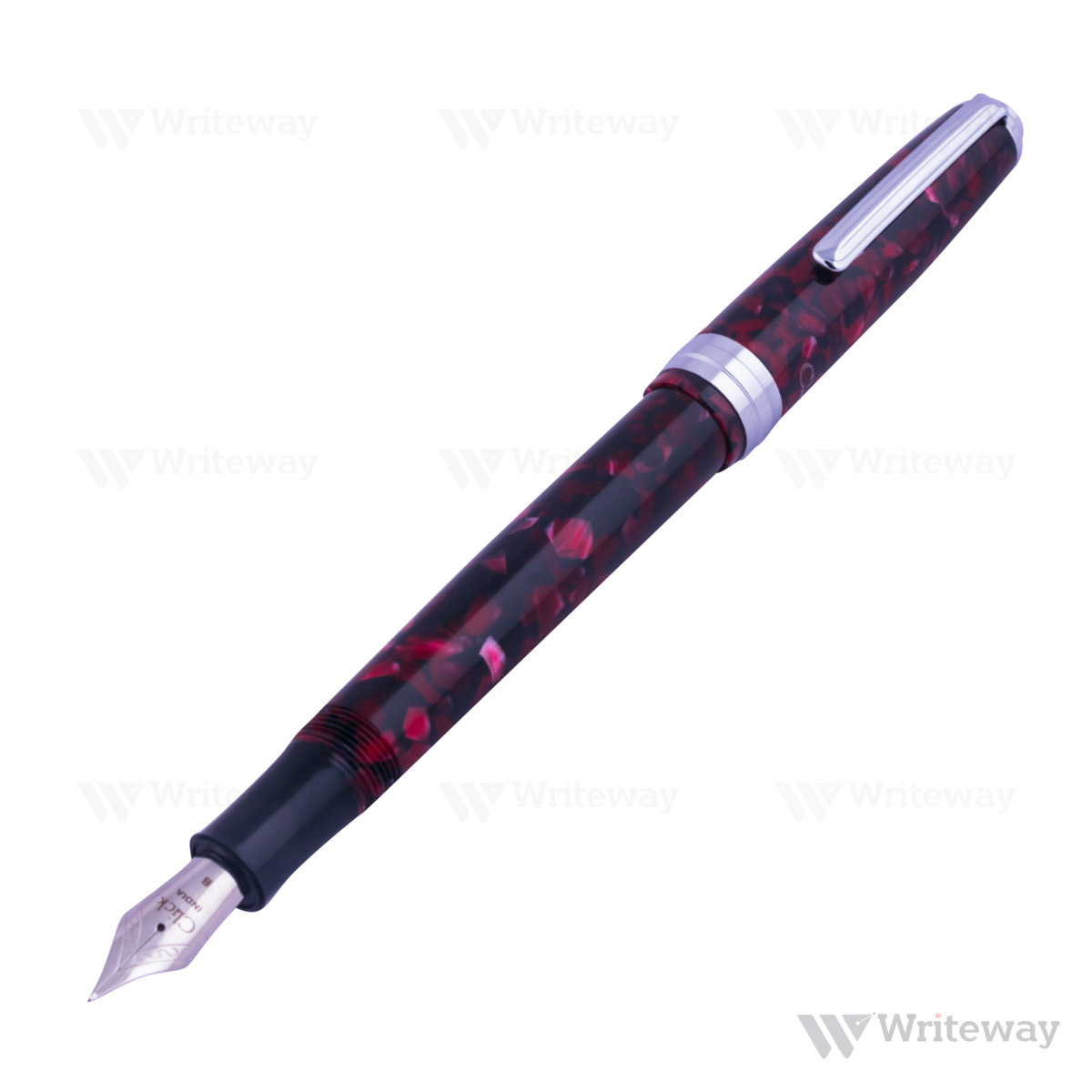 CLICK FALCON PREMIUM ACRYLIC FOUNTAIN PEN RUBY RED