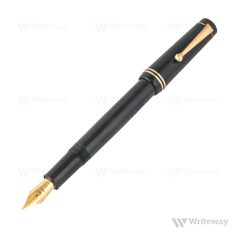 CLICK ARISTOCRAT FOUNTAIN PEN BLACK GOLD TRIM