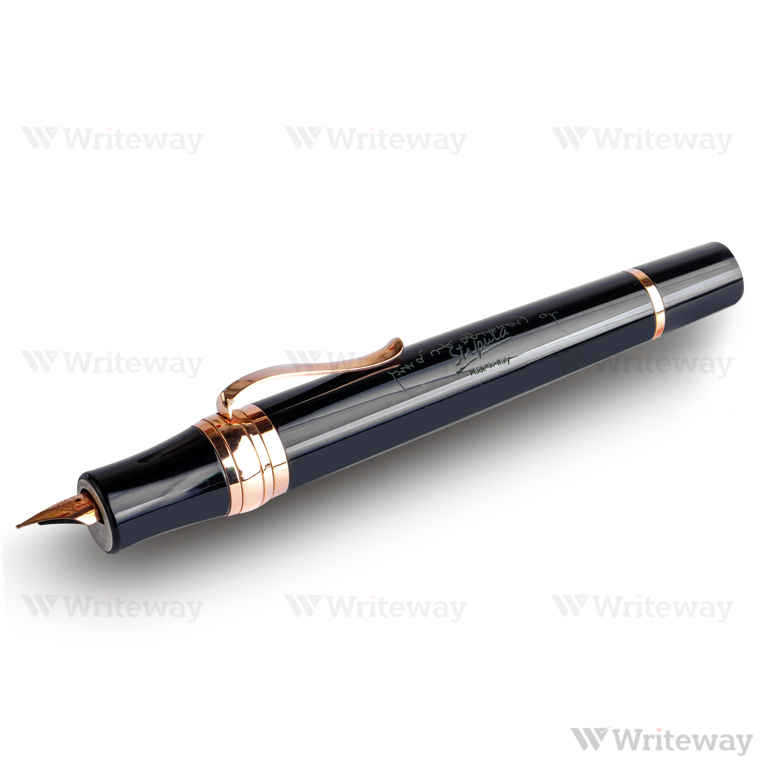 STIPULA PN2A CRAX CAPLESS FOUNTAIN PEN BLACK 