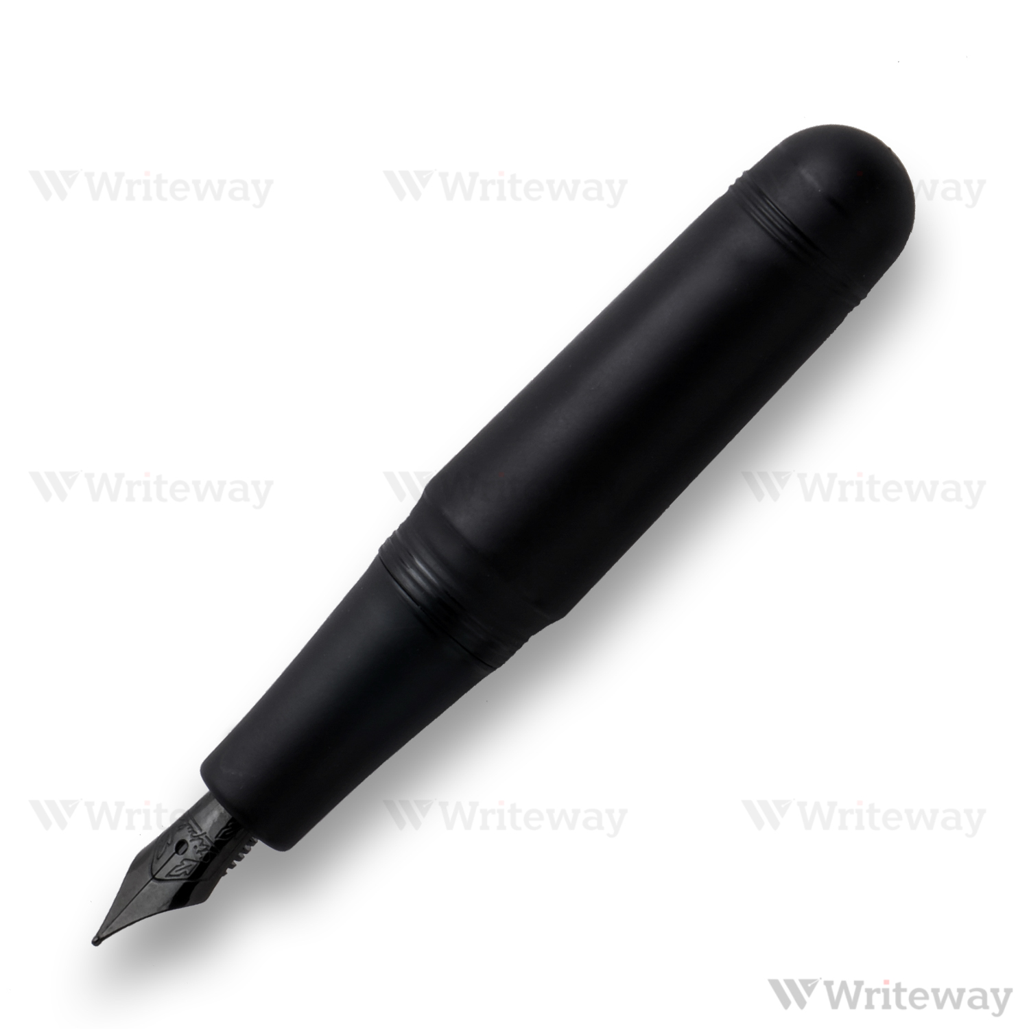 STIPULA PASSAPORTO SUPERLEGGERA STEALTH MATT BLACK FOUNTAIN PEN