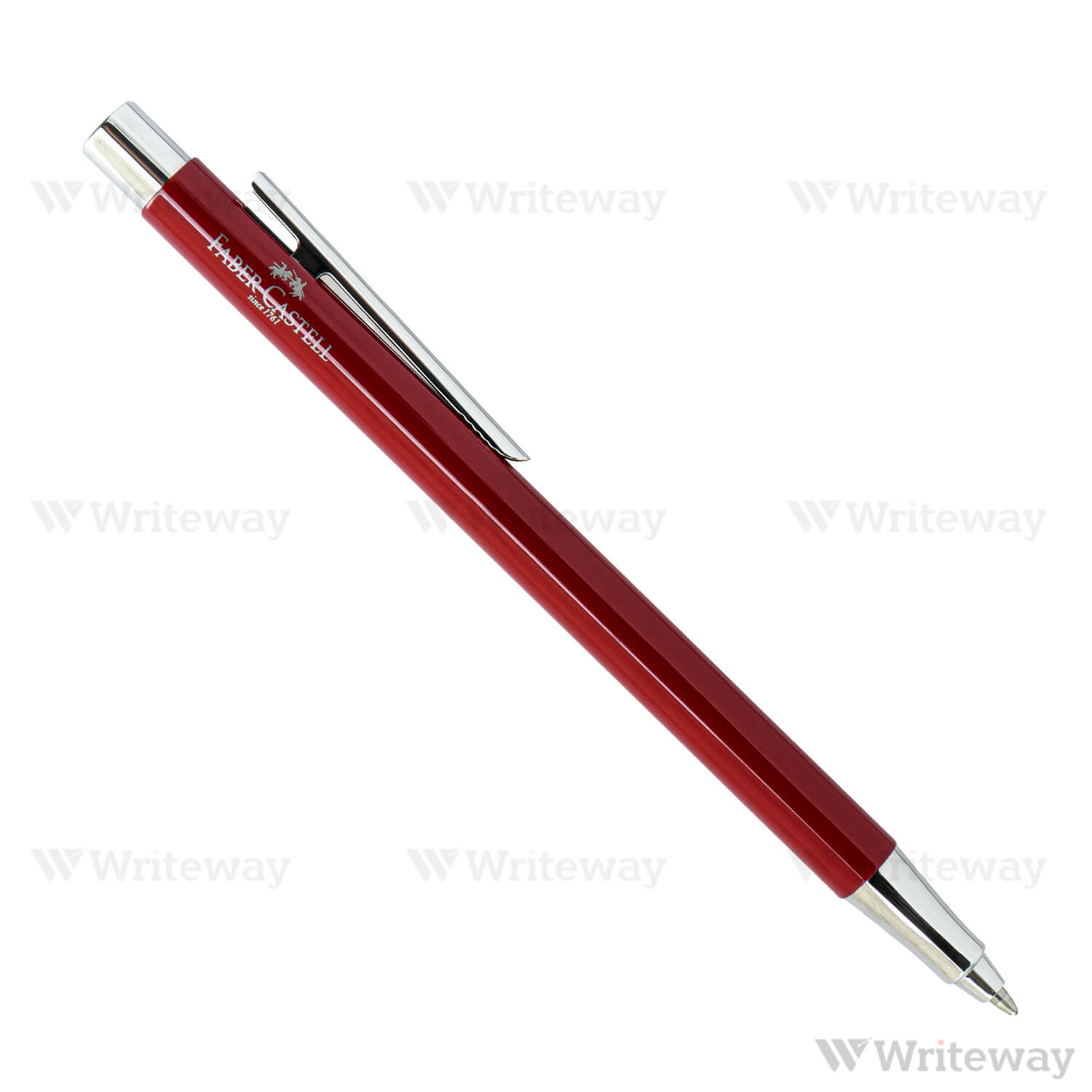 FABER CASTELL NEO SLIM BALL PEN STYLUS ORIENTAL RED SHINY