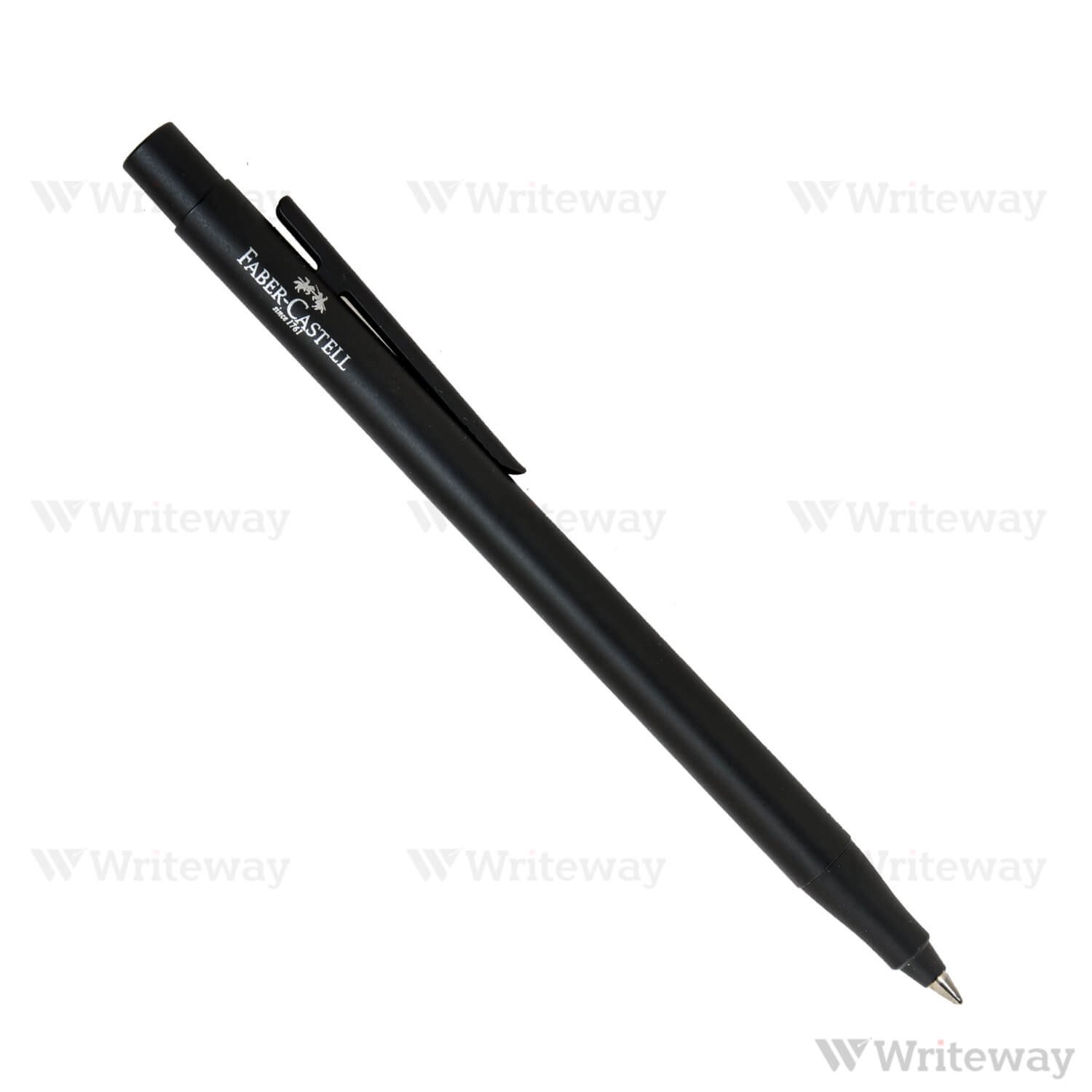 FABER CASTELL NEO SLIM BALL PEN STYLUS MATT BLACK CHROMED