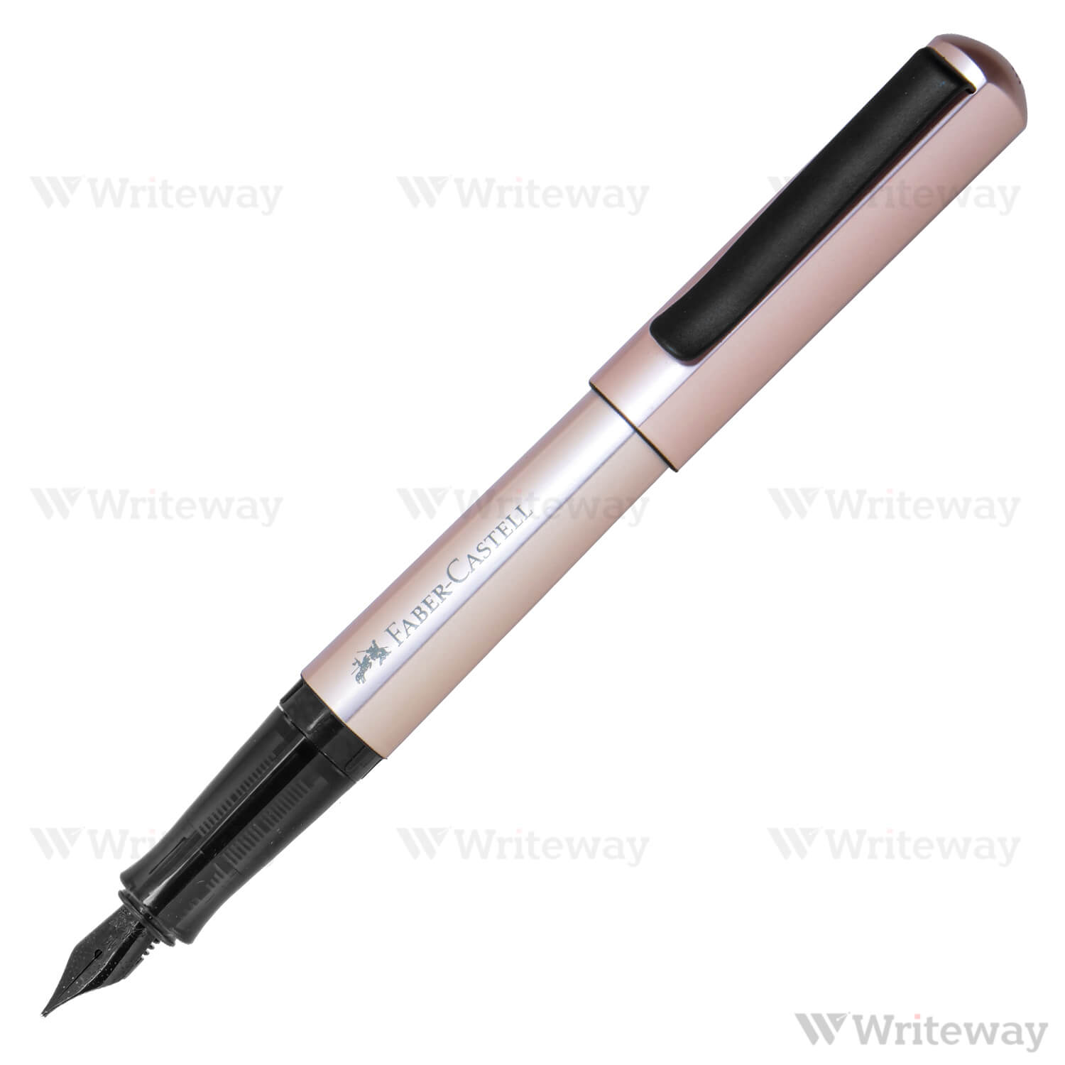 FABER CASTELL HEXO FOUNTAIN PEN ROSE MEDIUM