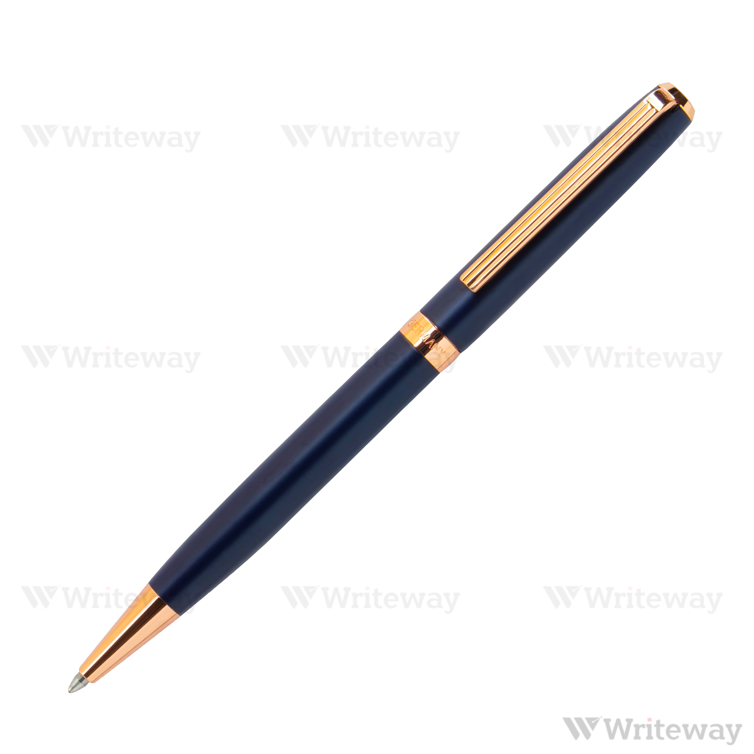 INTELLIO RHEIN BALLPPOIN PEN BLUE & ROSE GOLD