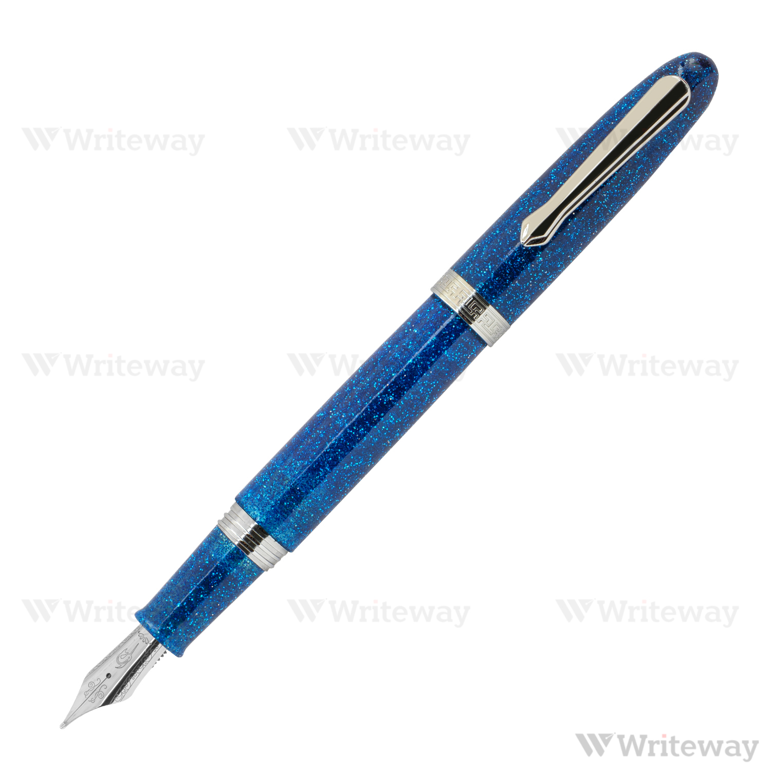 NARWHAL FOUNTAIN PEN KEY WEST LARGO - BLUE