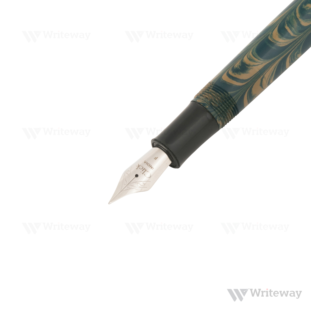 CLICK FALCON FULL EBONITE OLIVE GREEN FINE