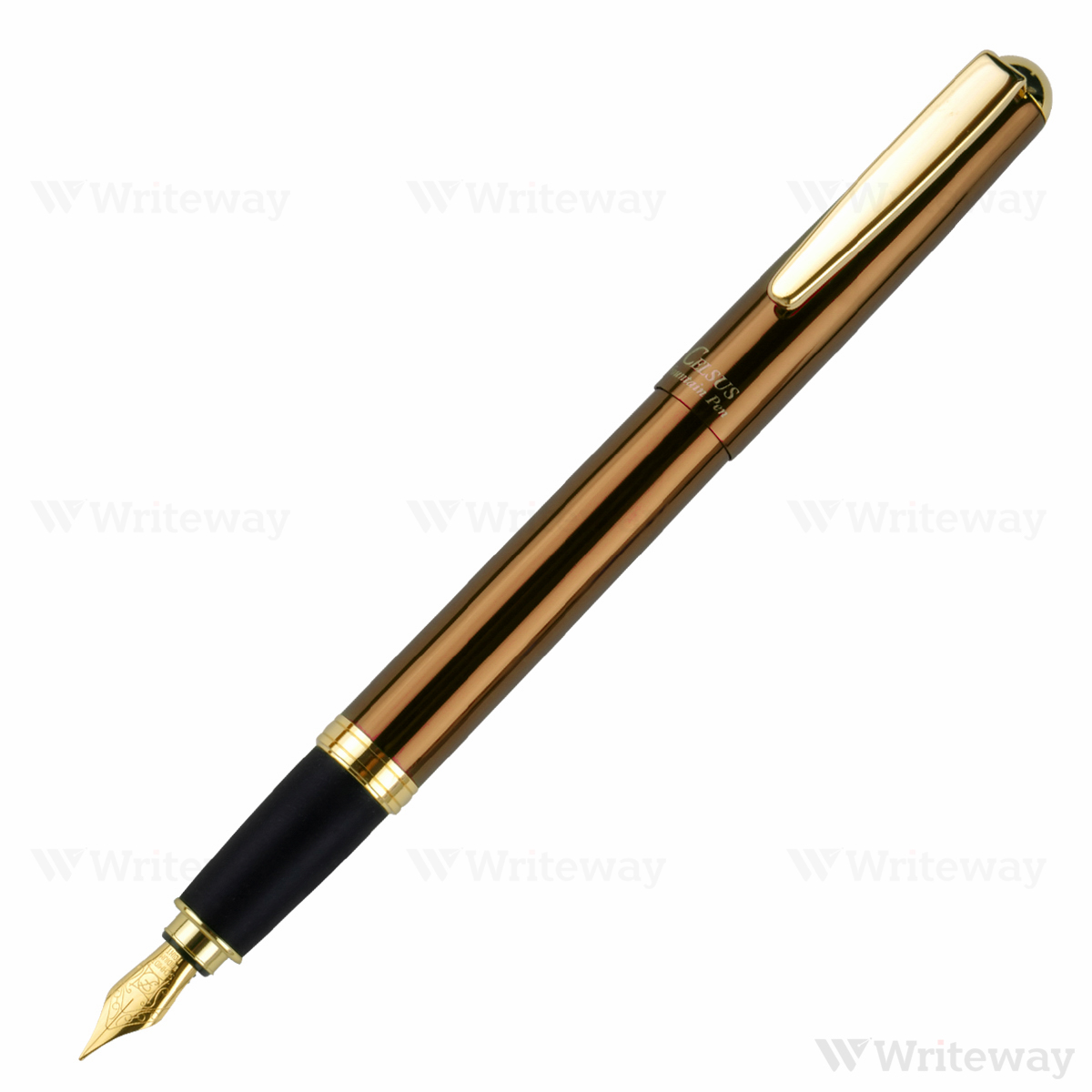 OHTO-CELSUS FOUNTAIN PEN-BROWN