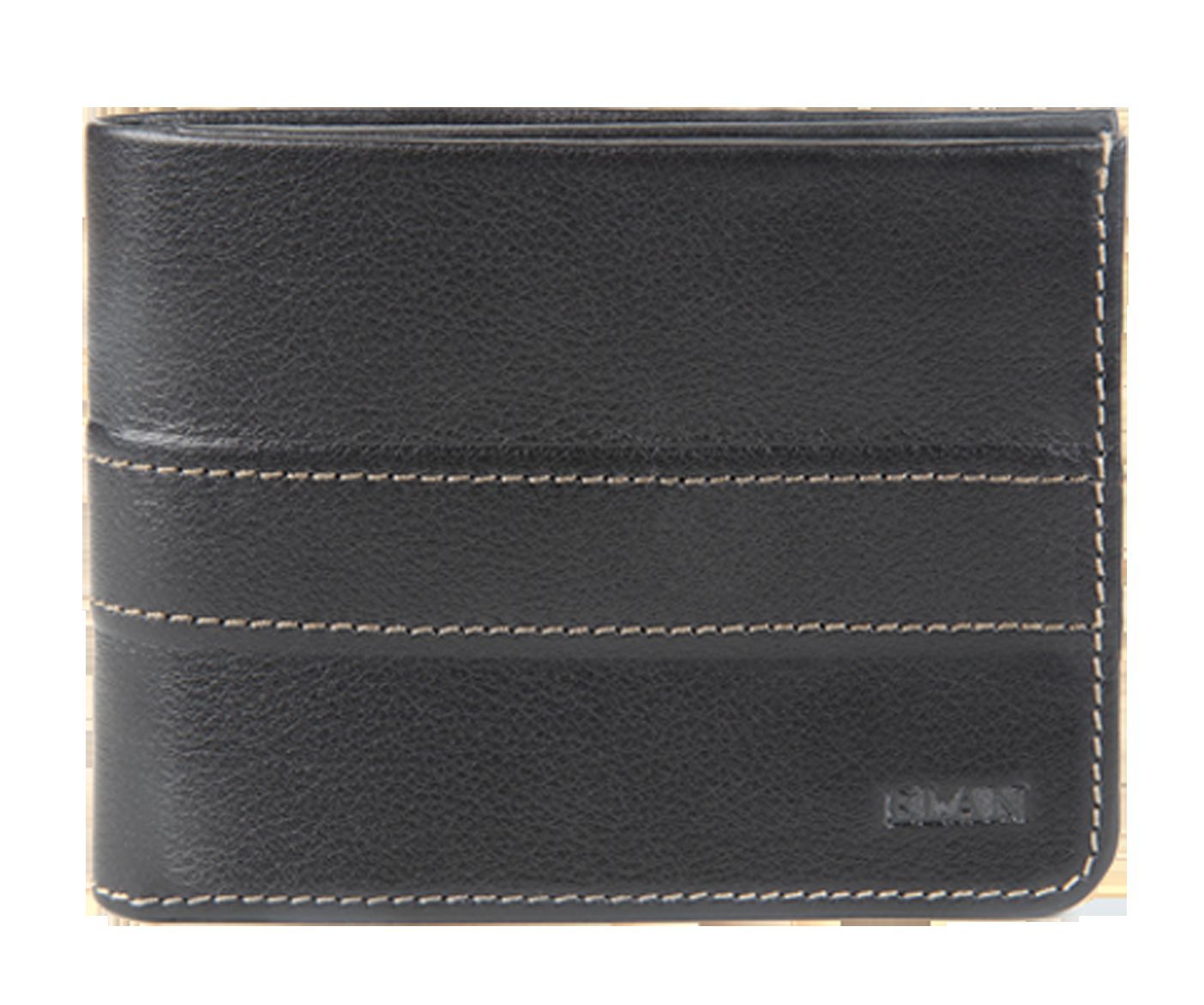 Elan LTH Slim Coin Pouch Wallet BLACK
