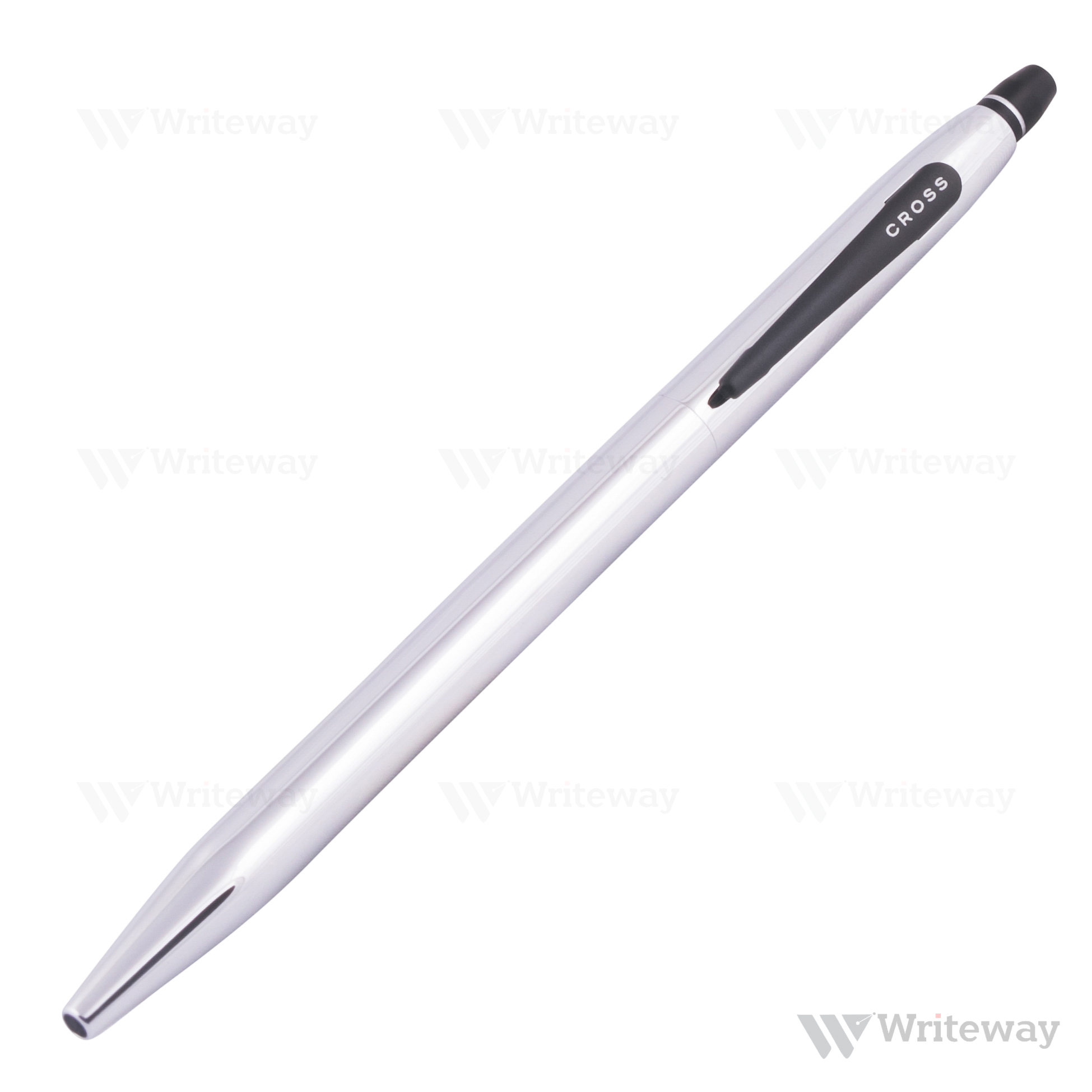 CROSS CLICK ROLLER BALL PEN SILVER