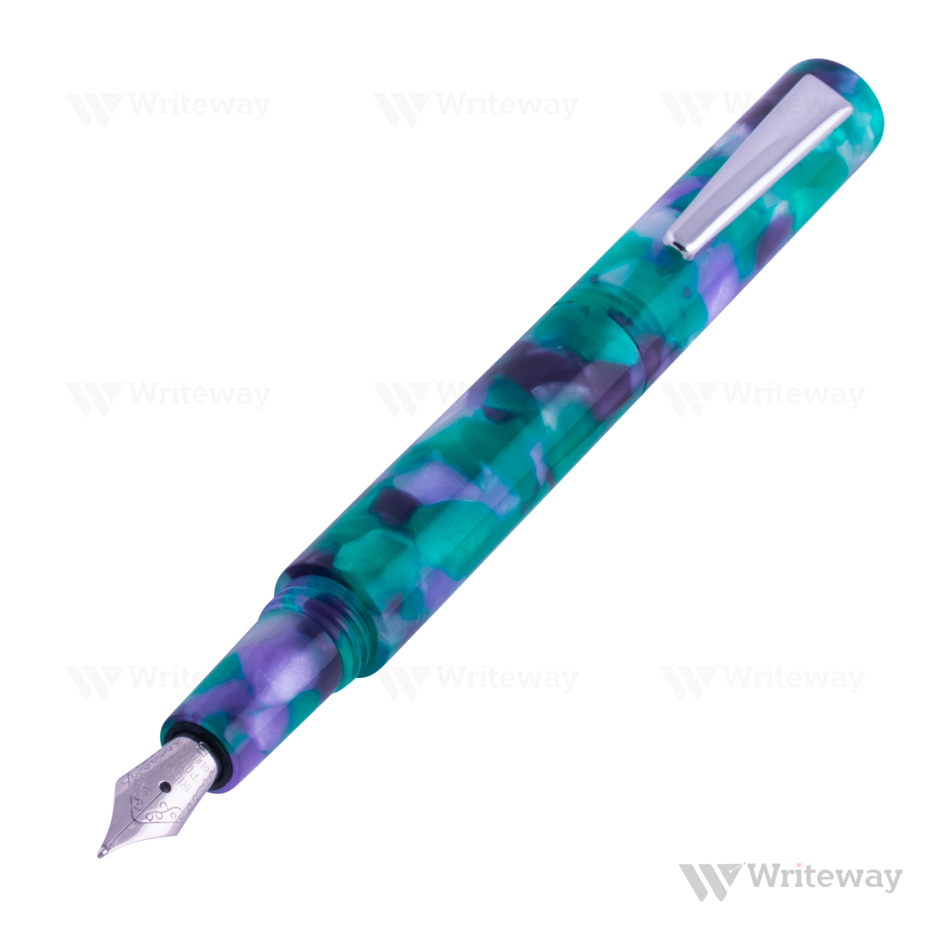 MONTEVERDE MVP FOUNTAIN PEN GREEN ABSTRACTS